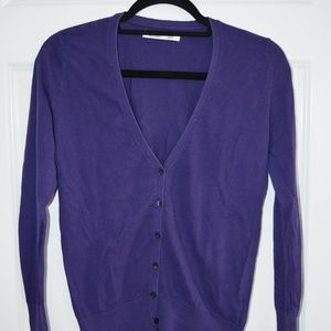 V Neck Button Up Cardigan